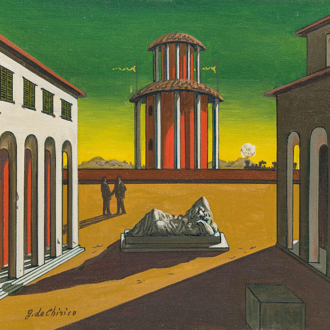 Giorgio de Chirico — Пьяцца д'Италия