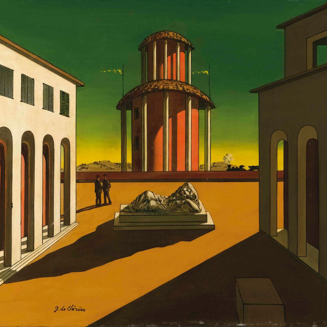 Giorgio de Chirico — Пьяцца д'Италия
