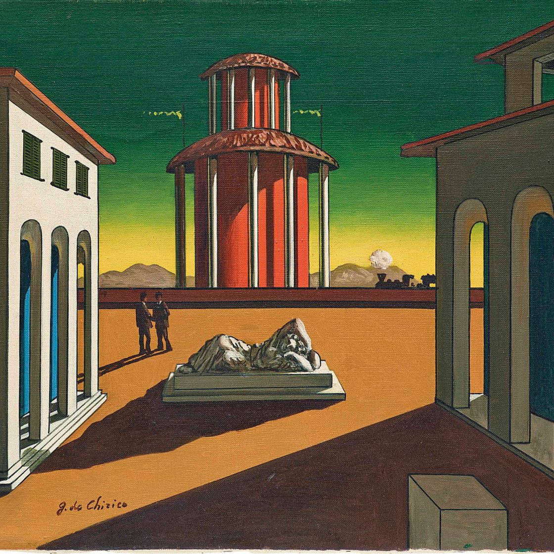 Giorgio de Chirico — Пьяцца д'Италия