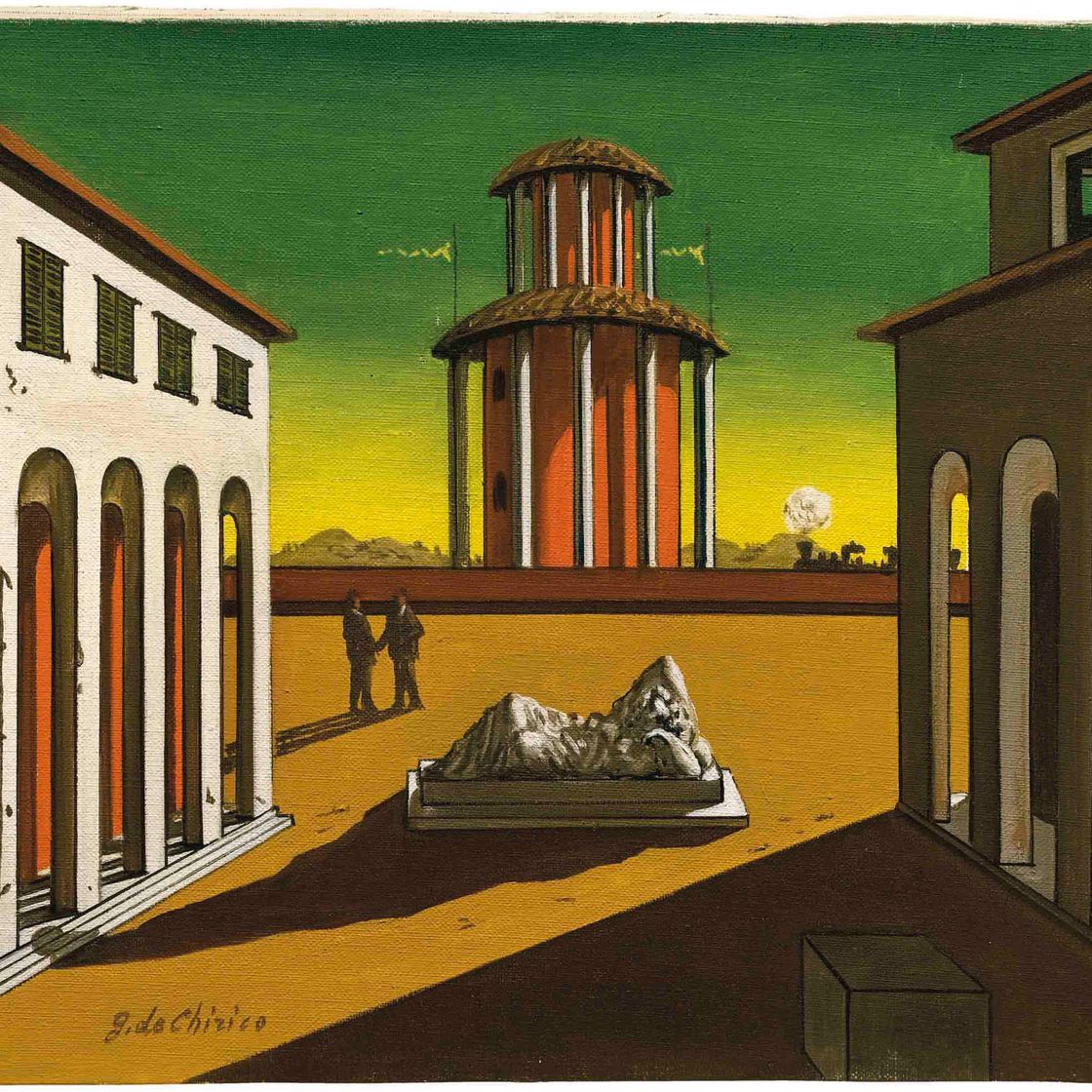 Giorgio de Chirico — Пьяцца д'Италия