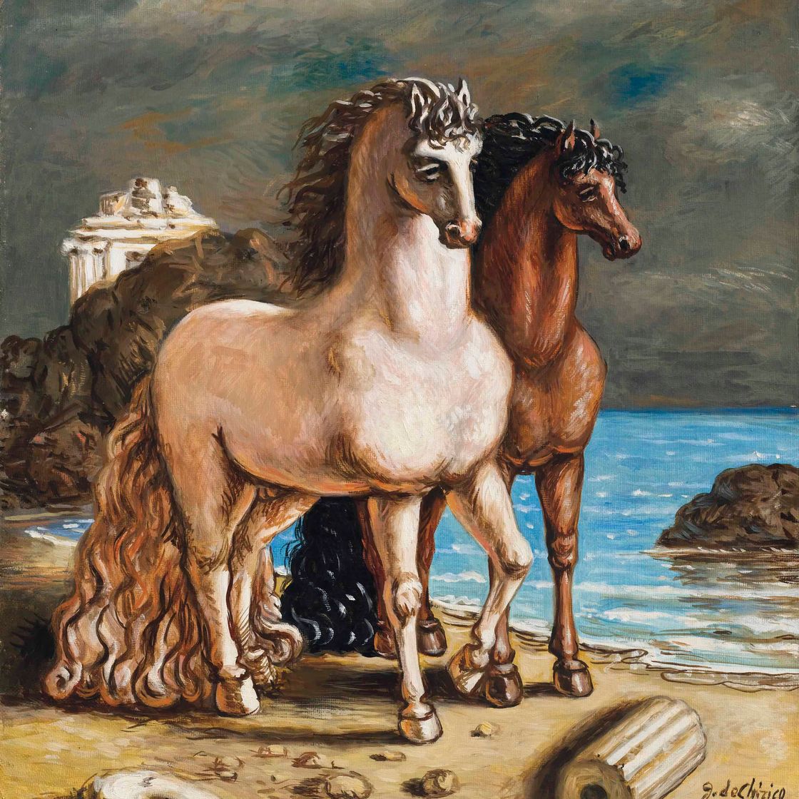 Giorgio de Chirico — Кавалли античи