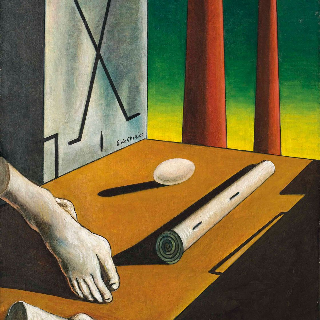 Giorgio de Chirico — Таинственный врач-ортопед