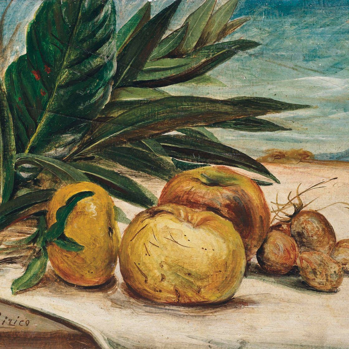 Giorgio de Chirico — Жизнь в тишине меле, арансе и фрагменте