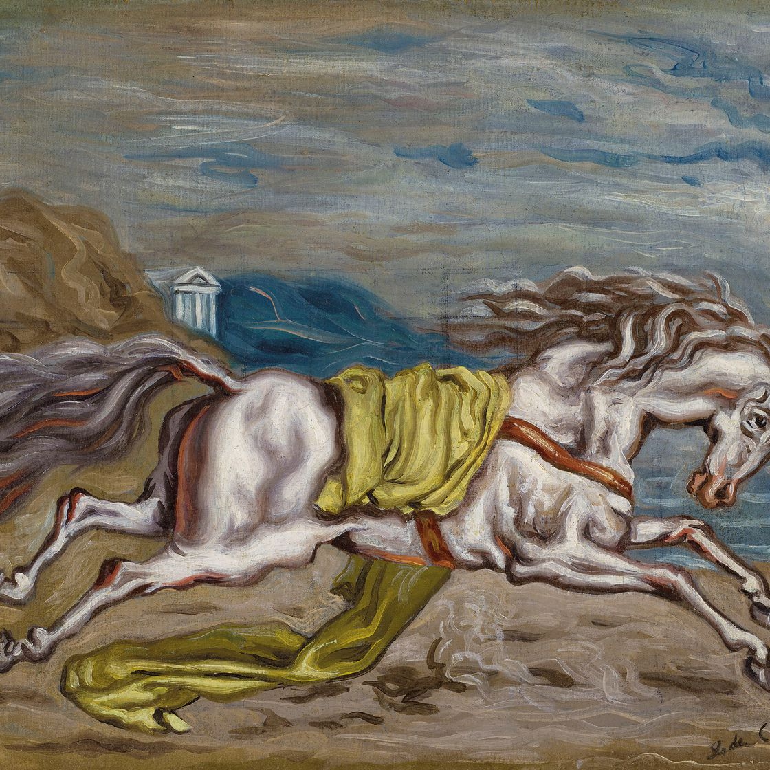 Giorgio de Chirico — Кавалло фуггенте