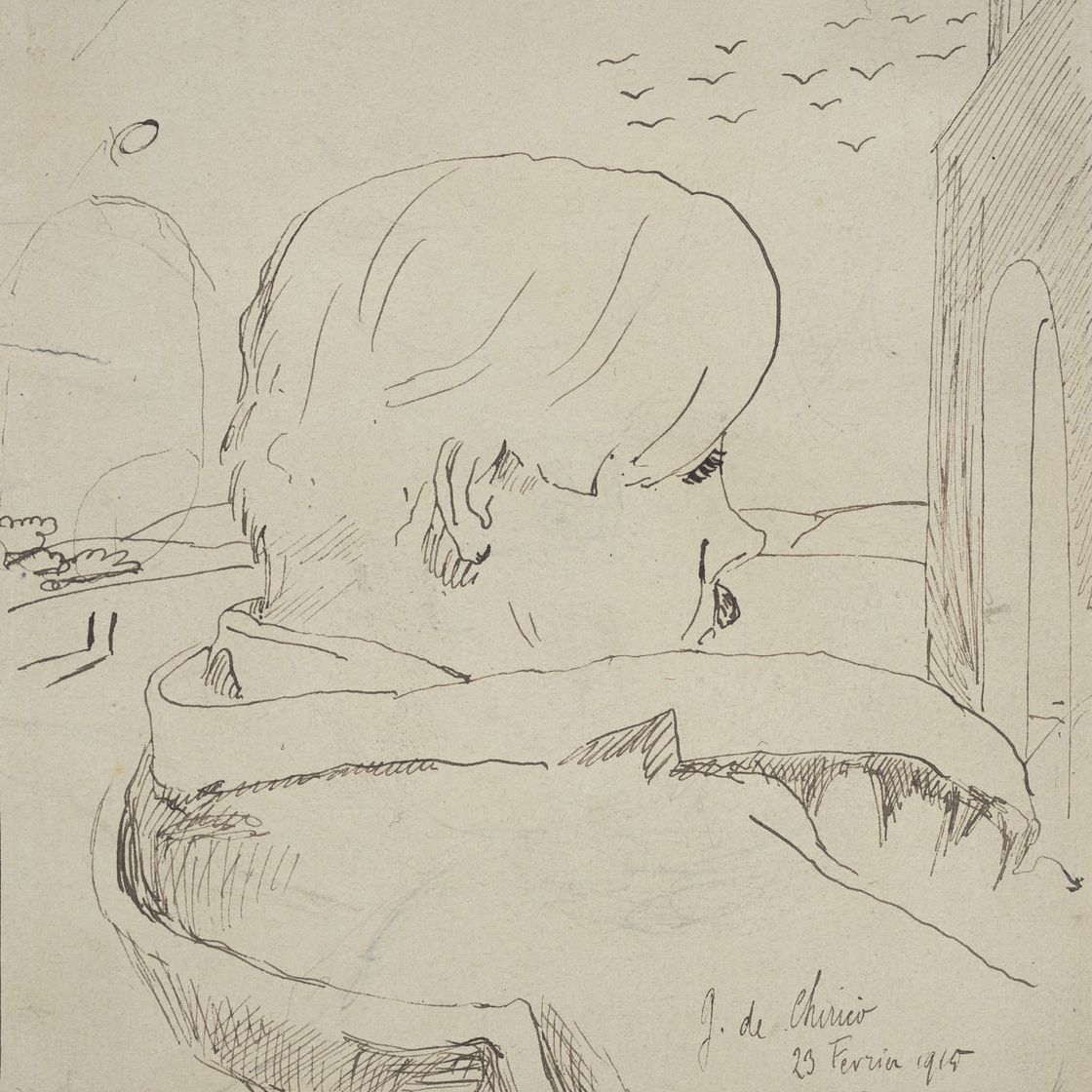 Giorgio de Chirico — Ритратто Поля Гийома