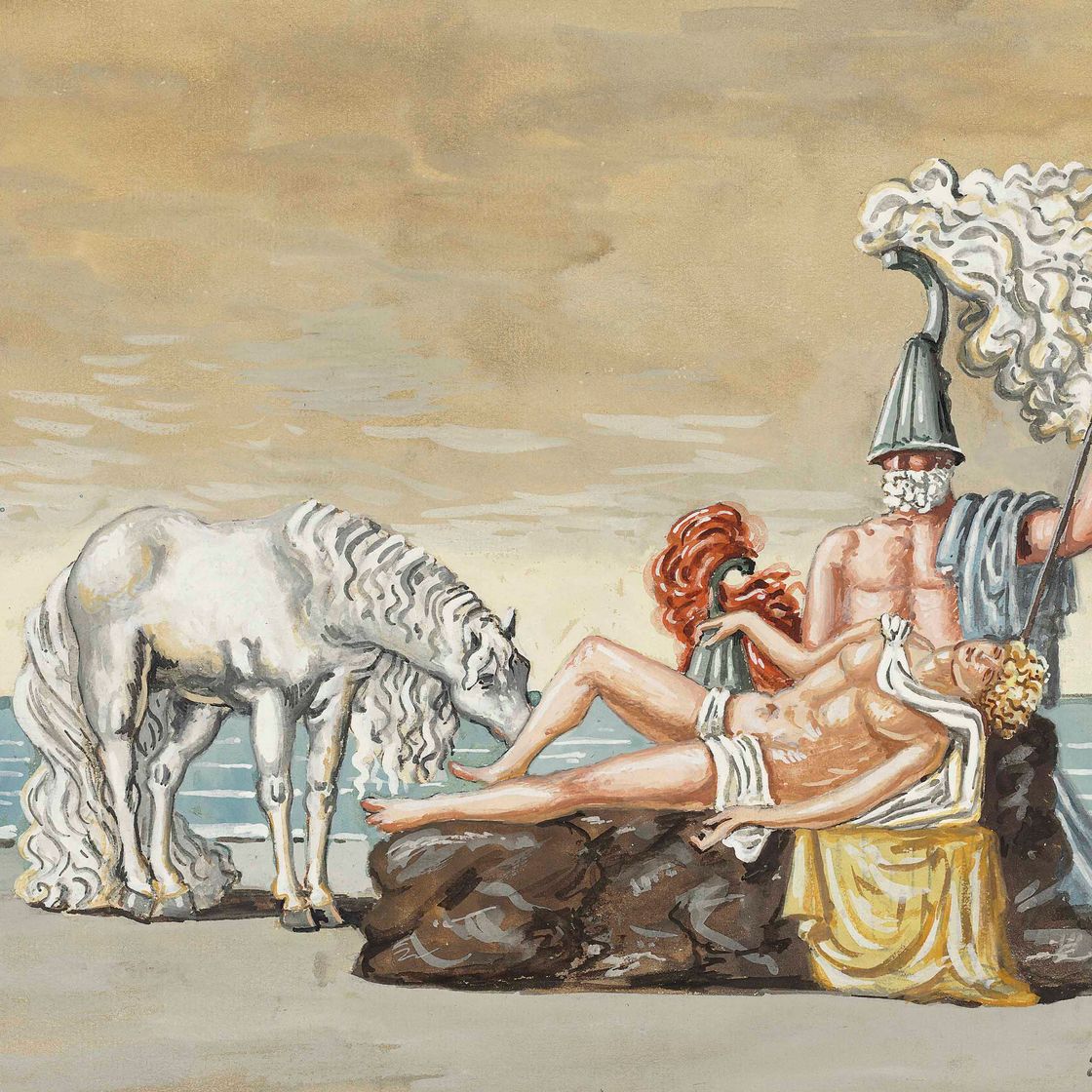 Giorgio de Chirico — Игра в партизана