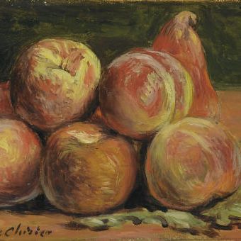 Giorgio de Chirico — В тишине фрутты в таволо