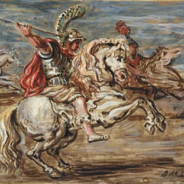 Giorgio de Chirico — Кавалло и Кавалерша