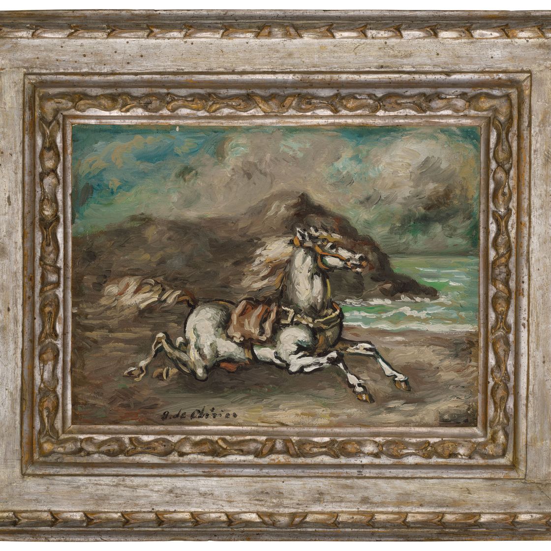 Giorgio de Chirico — Кавалло фуггенте, изображение 2
