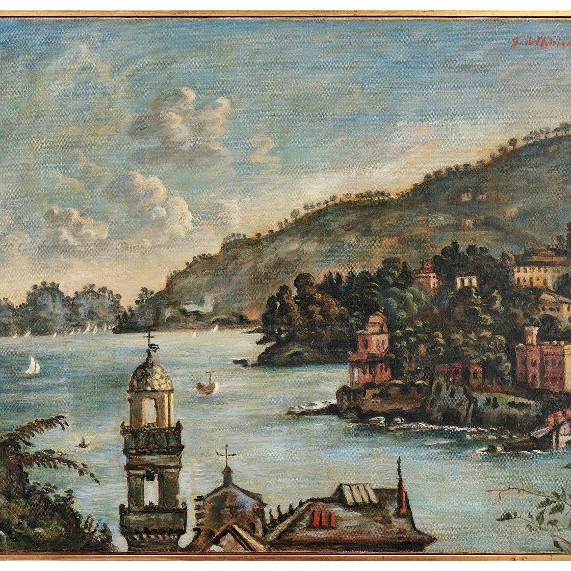 Giorgio de Chirico — Ведута ди Рапалло