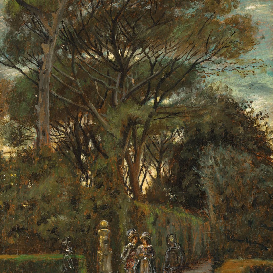 Giorgio de Chirico — Вилла Боргезе, изображение 1