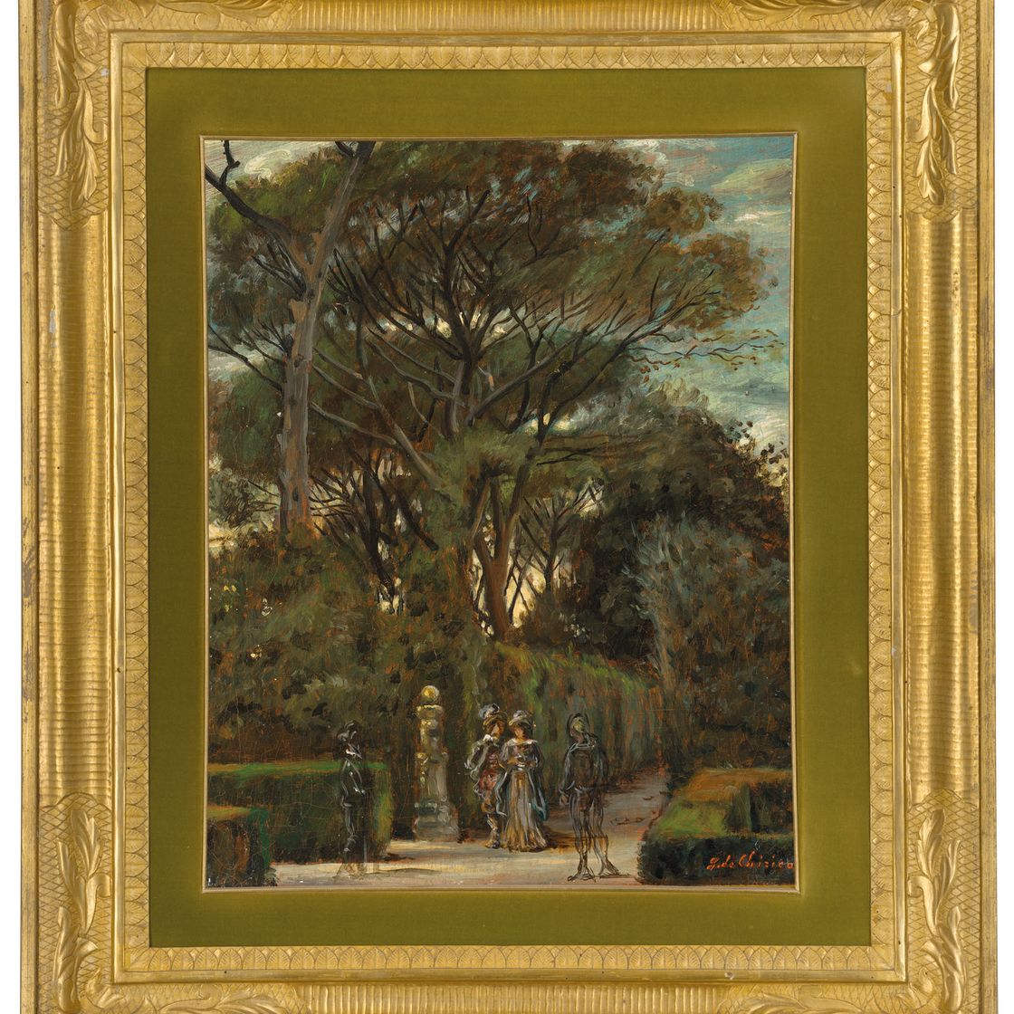 Giorgio de Chirico — Вилла Боргезе, изображение 2