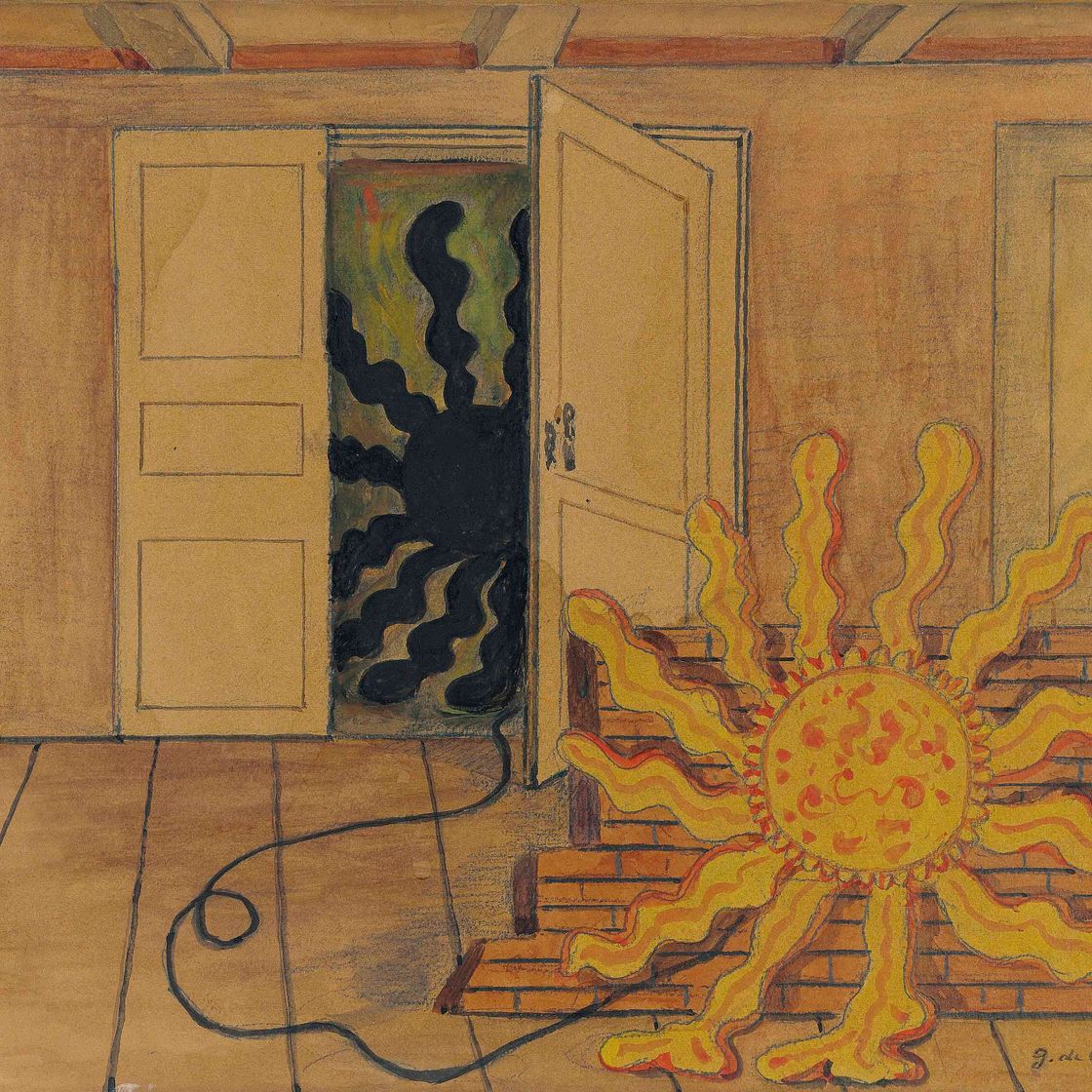 Giorgio de Chirico — Единственный в одной строфе
