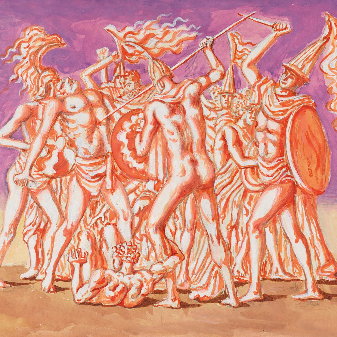 Giorgio de Chirico — Боевое действие