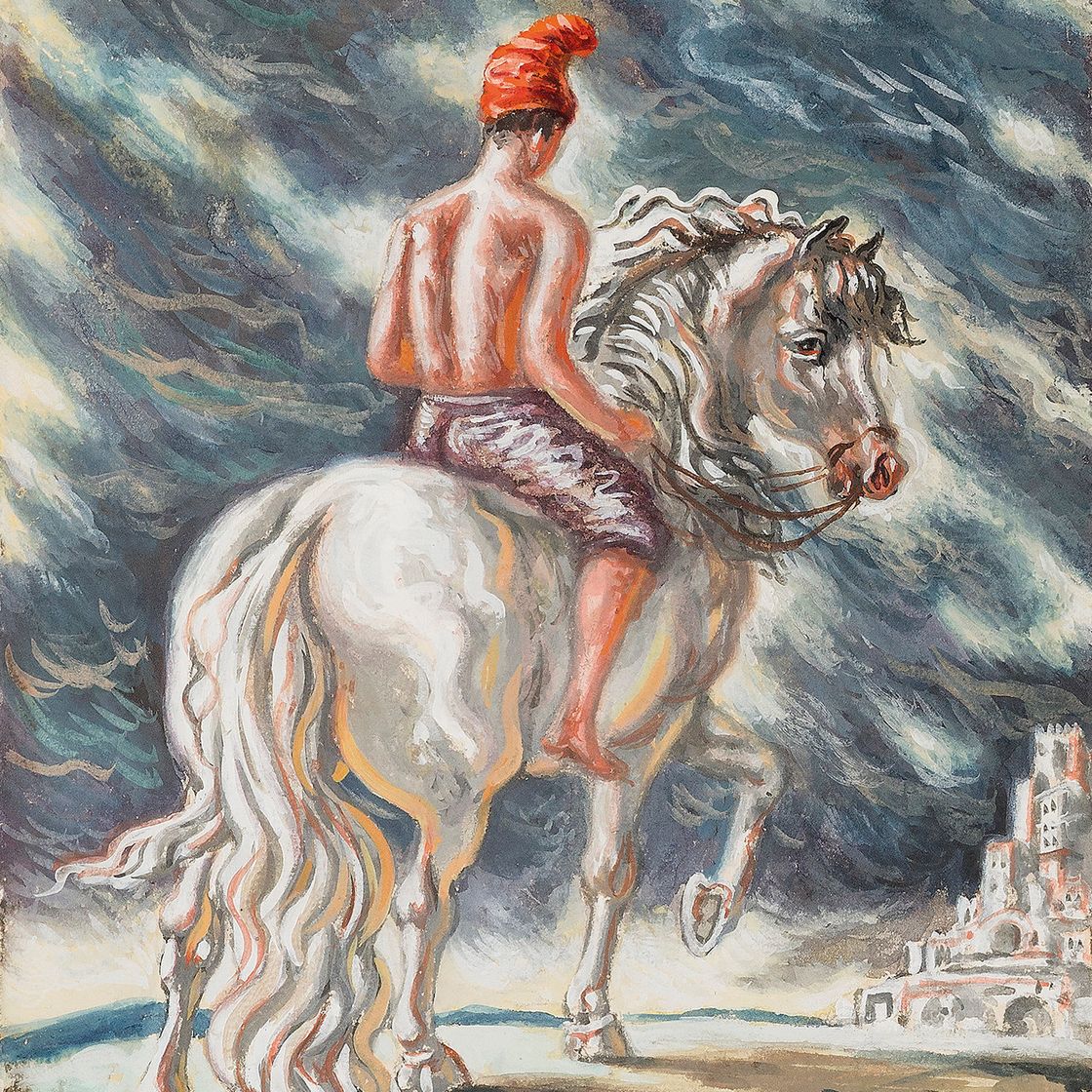 Giorgio de Chirico — Кавалло фриджио
