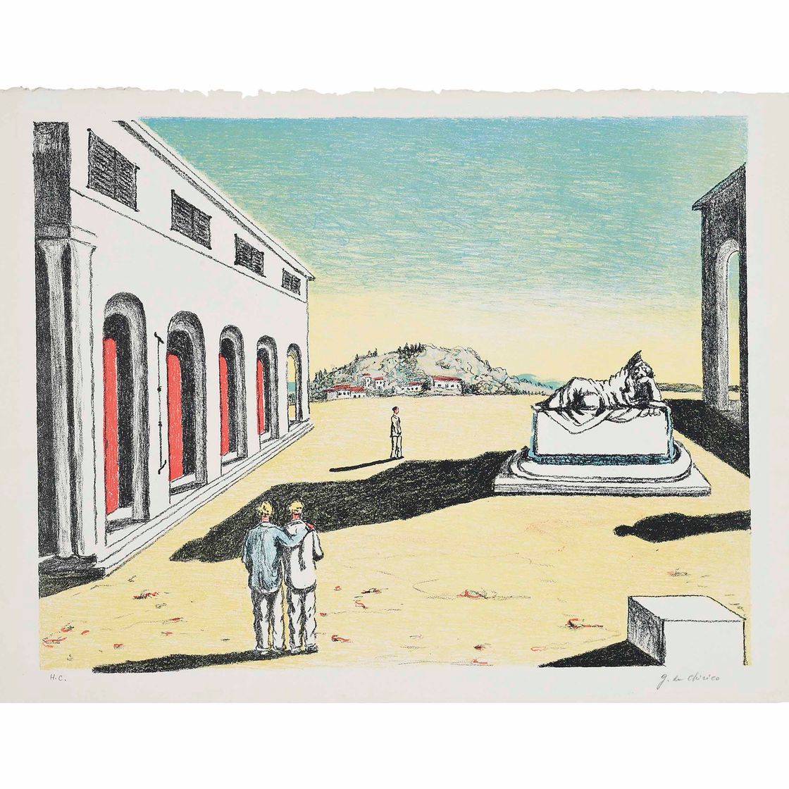 Giorgio de Chirico — Рикорда д'Аутунно (Сиранна 162)