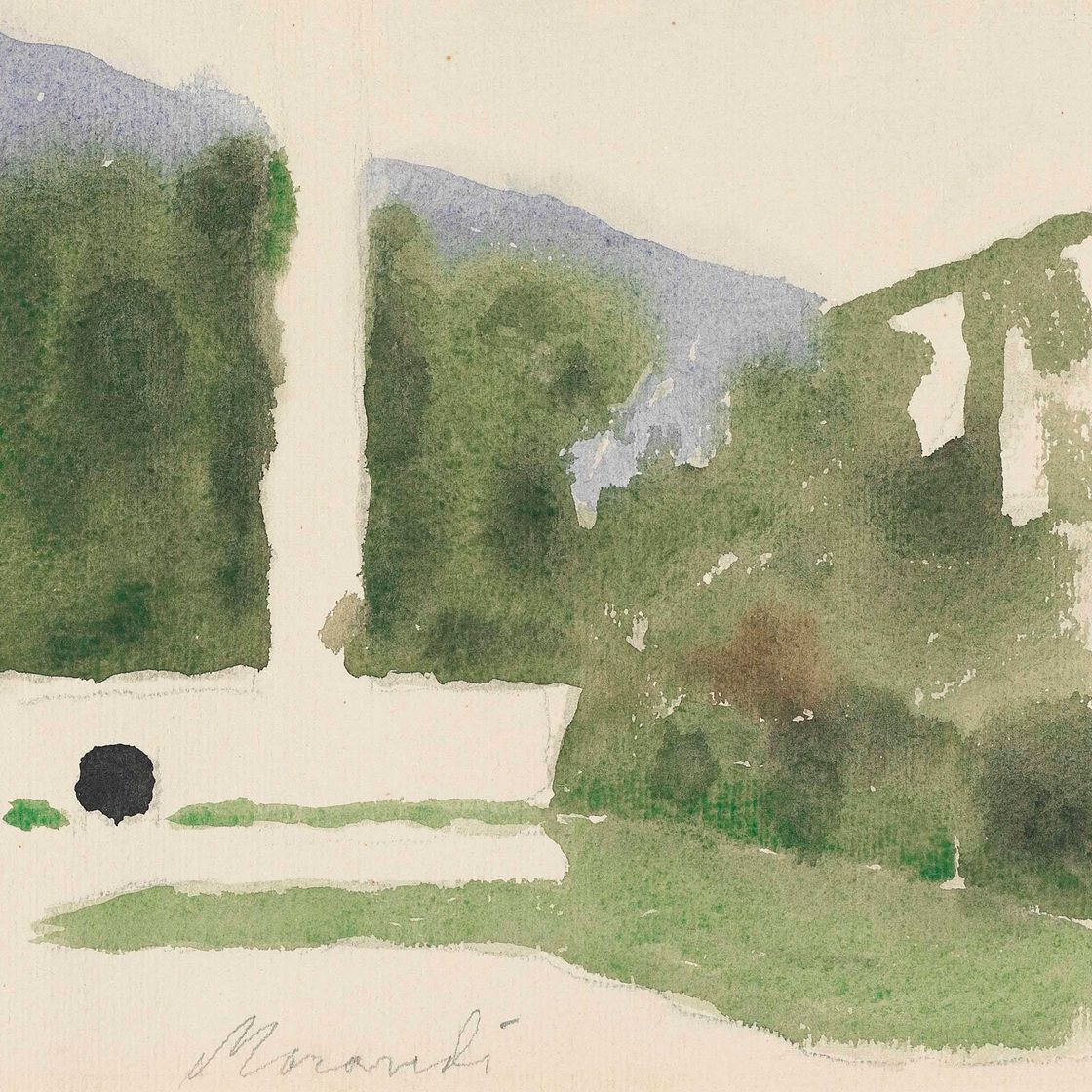 Giorgio Morandi — Пейзажио (Левико)