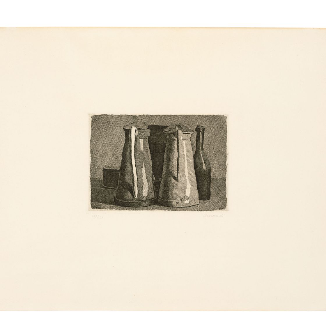 Giorgio Morandi — Природа смерти в чинкве-оггетти