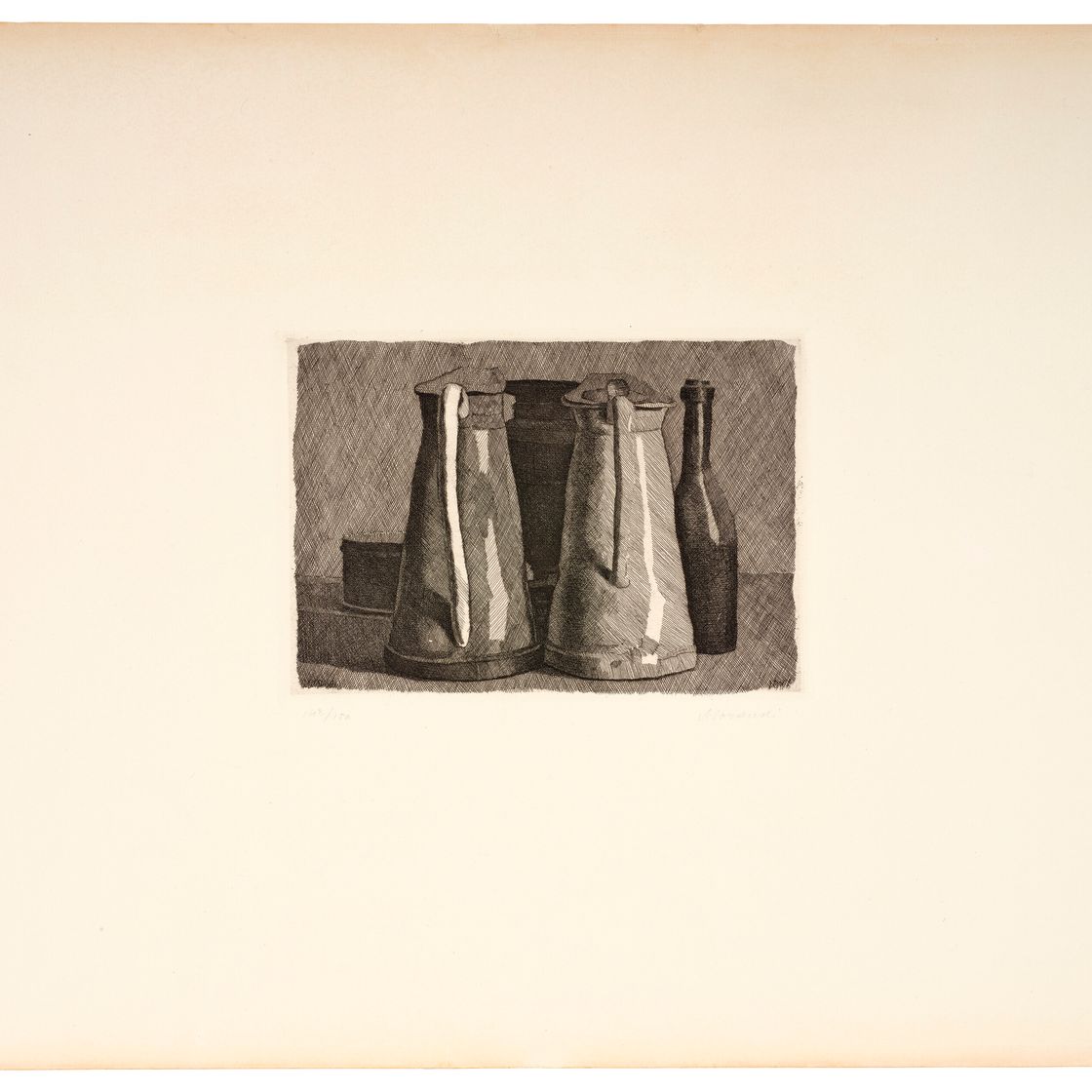 Giorgio Morandi — Природа смерти в чинкве-оггетти