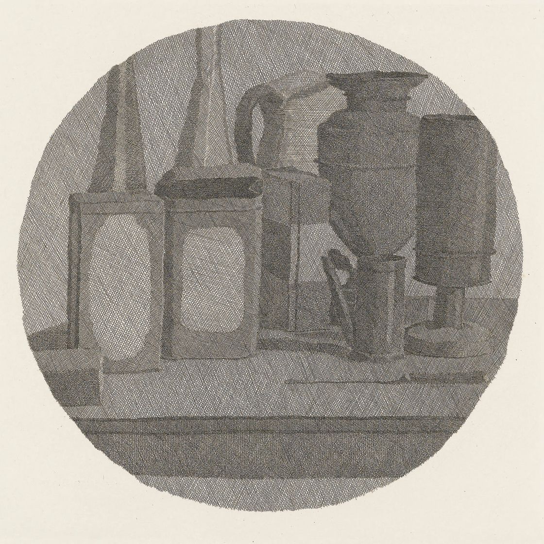 Giorgio Morandi — Мертвая природа в ун тондо