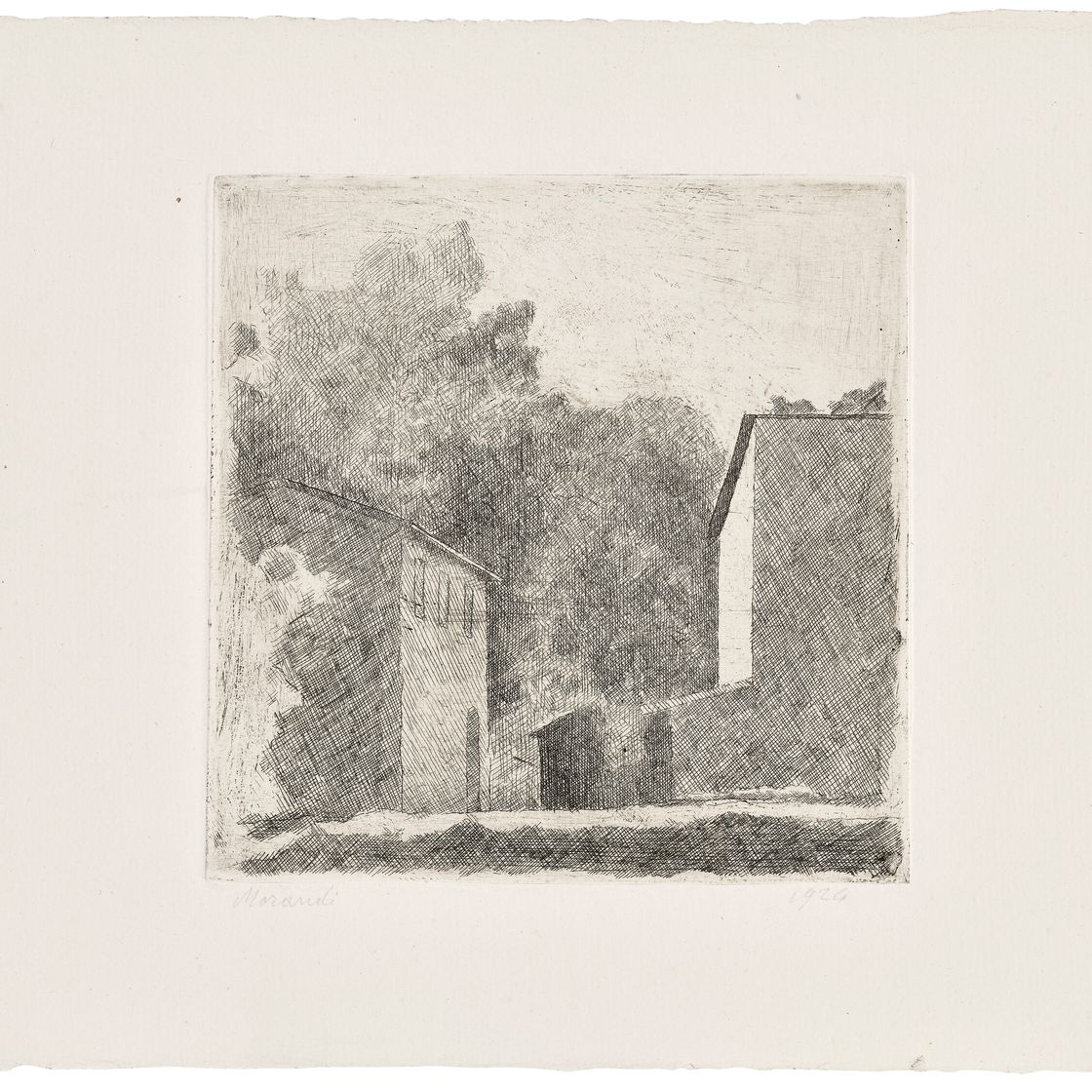 Giorgio Morandi — Пейзажио (Кьезануова)