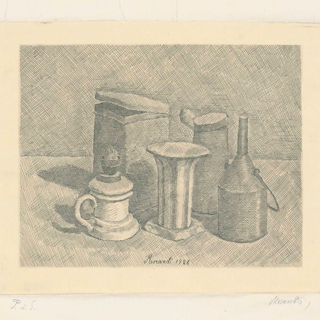 Giorgio Morandi — Мертвая природа в лучах бьянко и синистры