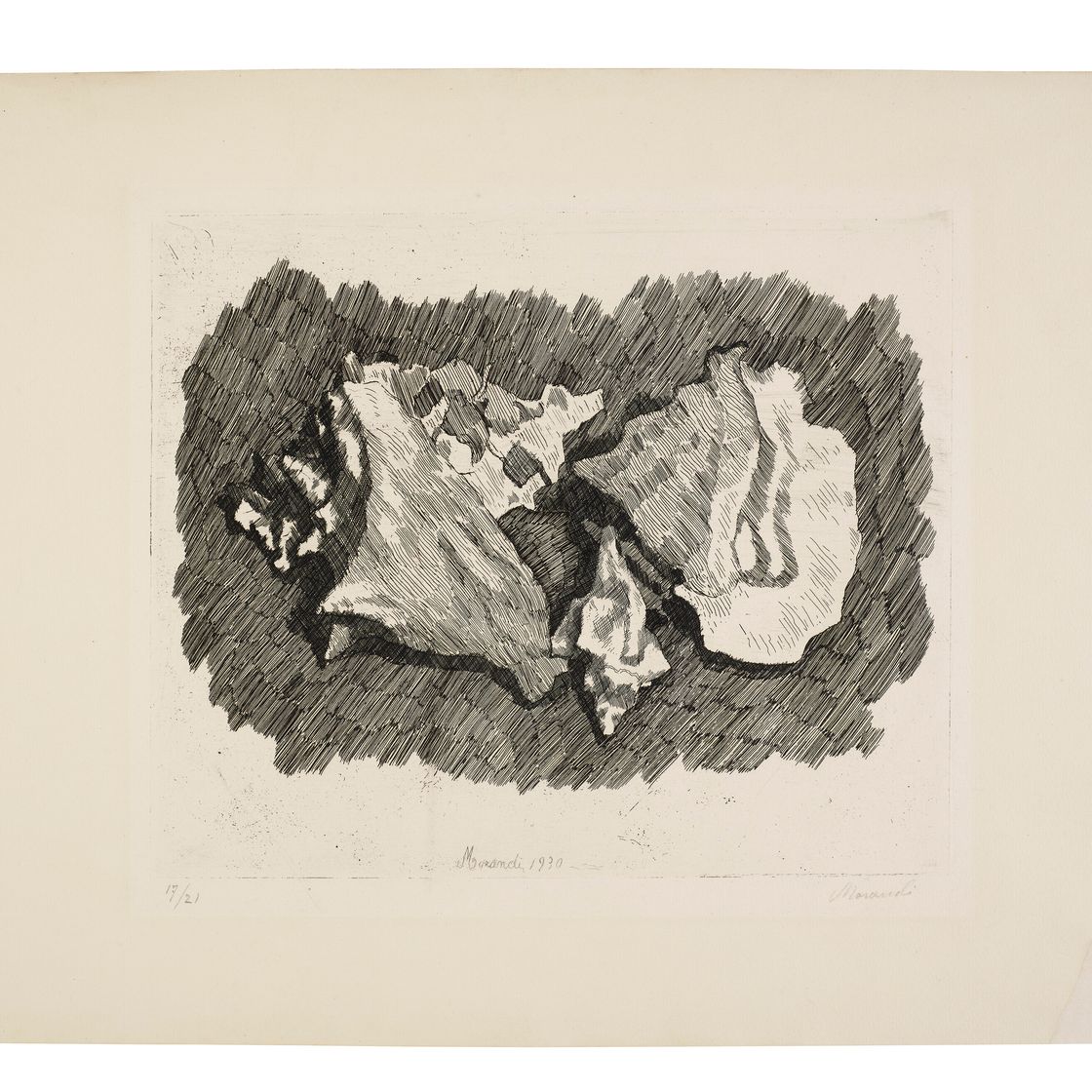 Giorgio Morandi — Природа смерти в Кончилье, изображение 1