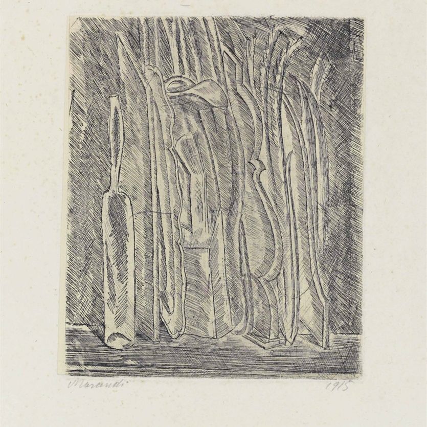 Giorgio Morandi — Природа морта в Боттилье и Брокке