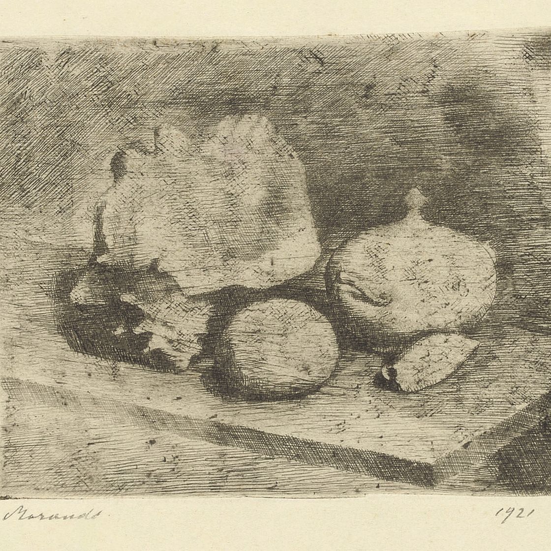 Giorgio Morandi — Природа вокруг цуккериеры, кончилье и фрутто
