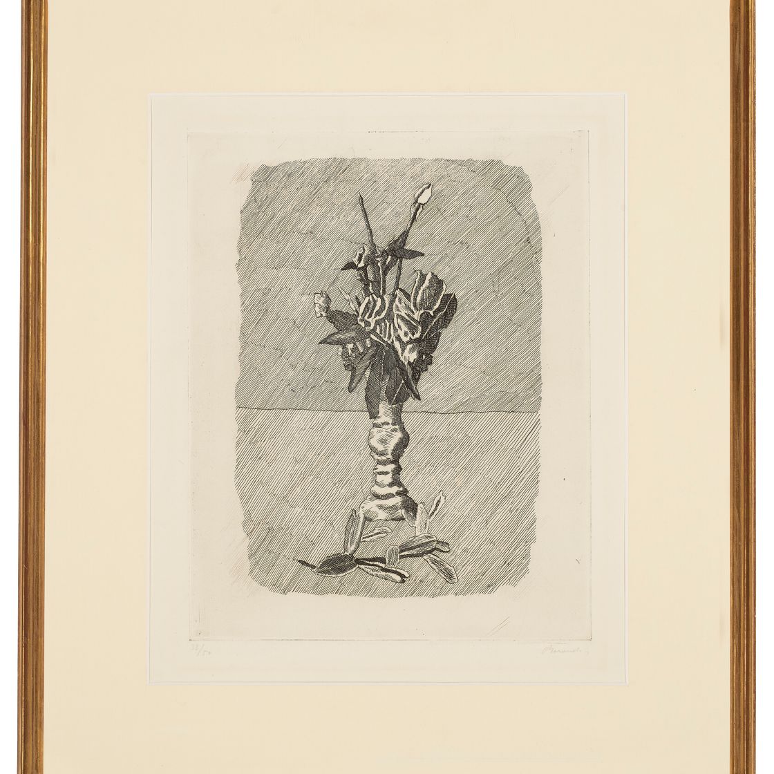 Giorgio Morandi — Роза в боччо ун васо, изображение 2