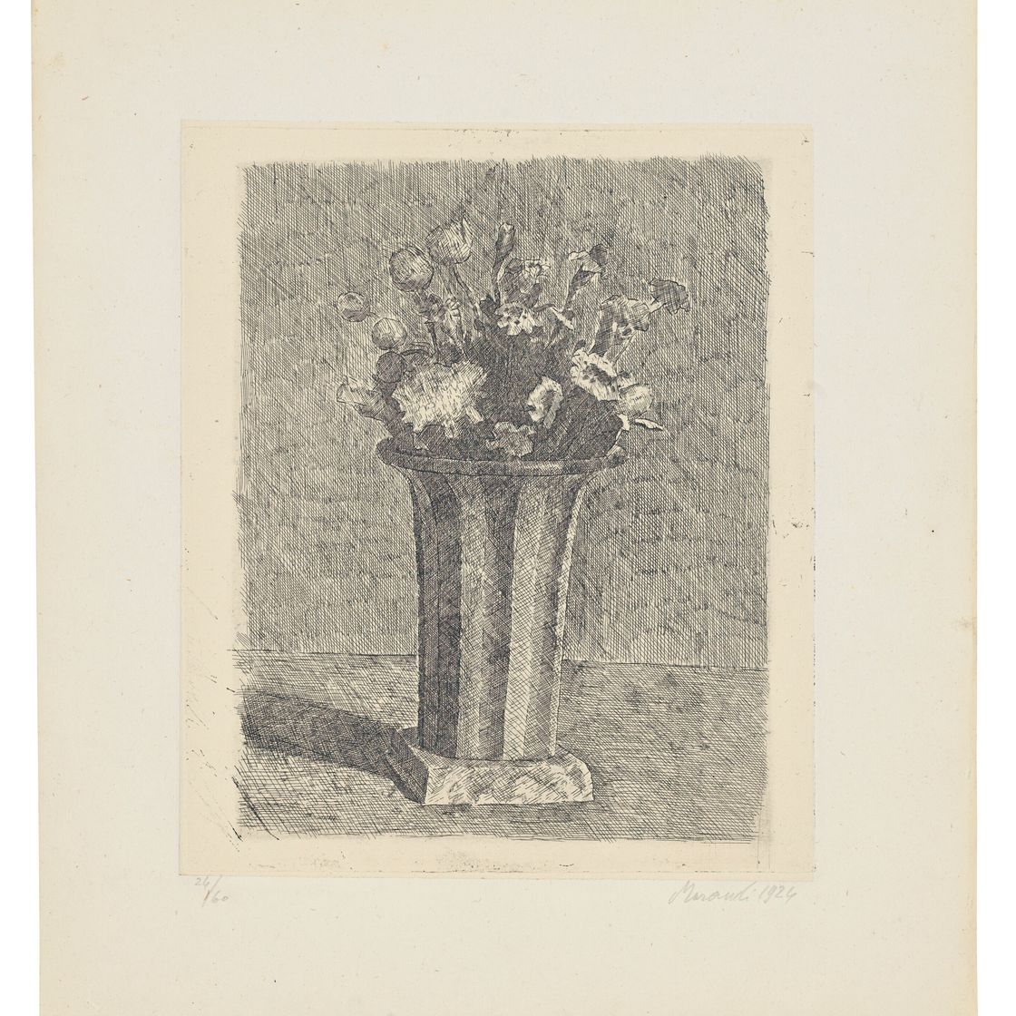 Giorgio Morandi — Васо в строгости перед фиори
