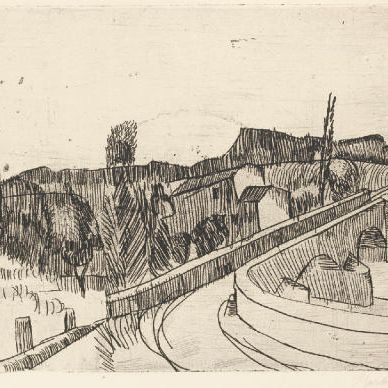 Giorgio Morandi — Мост суль-Савена в Болонье (Виталий 1)