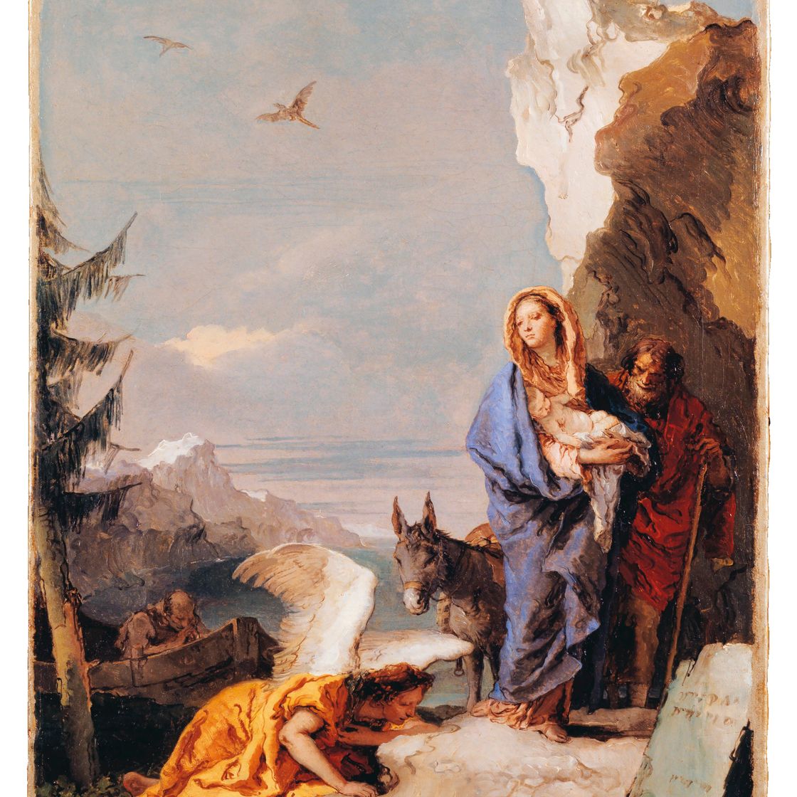 Giovanni Battista Tiepolo — Три этюда осла, изображение 3