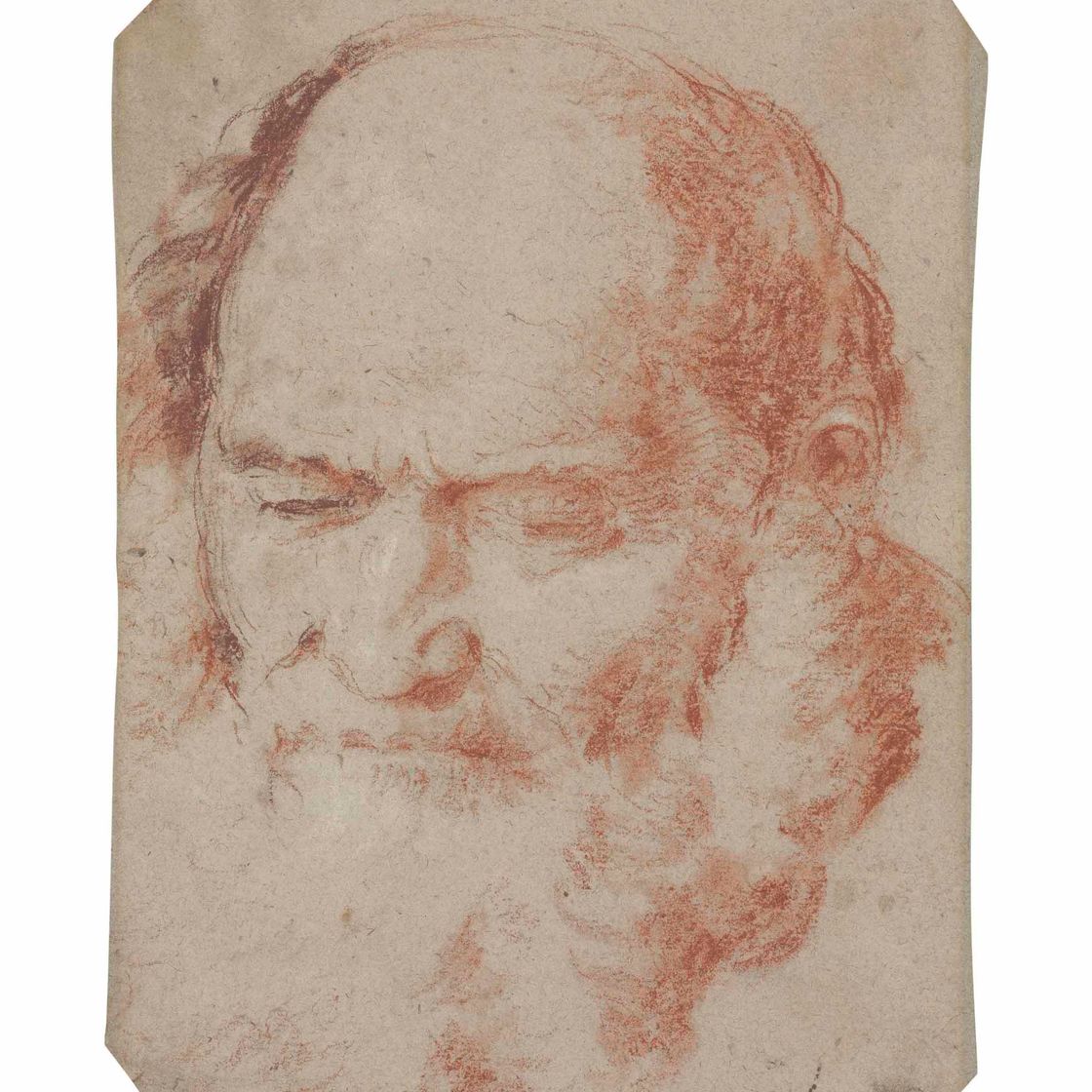 Giovanni Battista Tiepolo — Голова бородатого старика