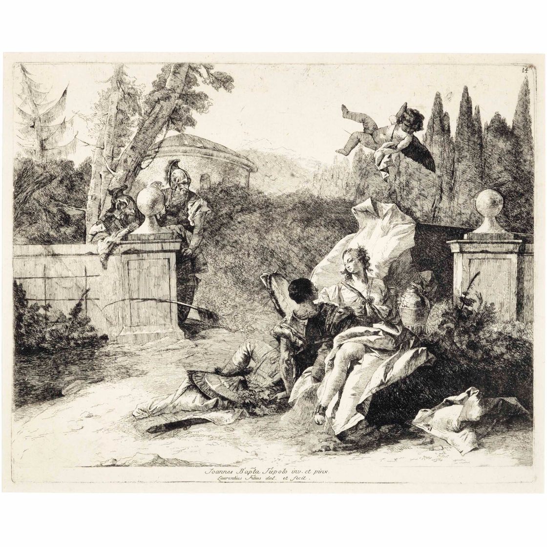 Giovanni Battista Tiepolo — Ринальдо и Армида