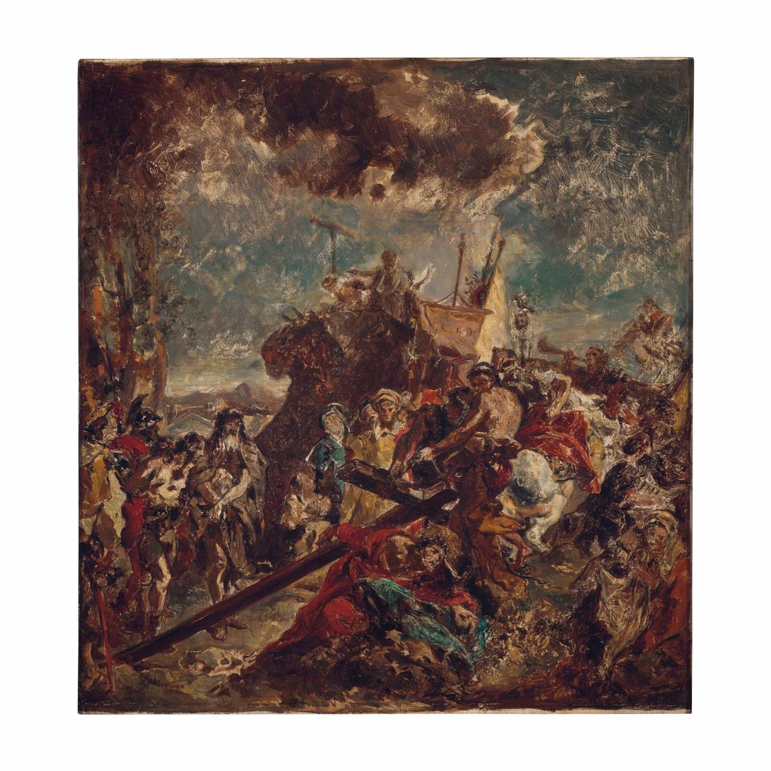 Giovanni Battista Tiepolo — Христос, несущий крест