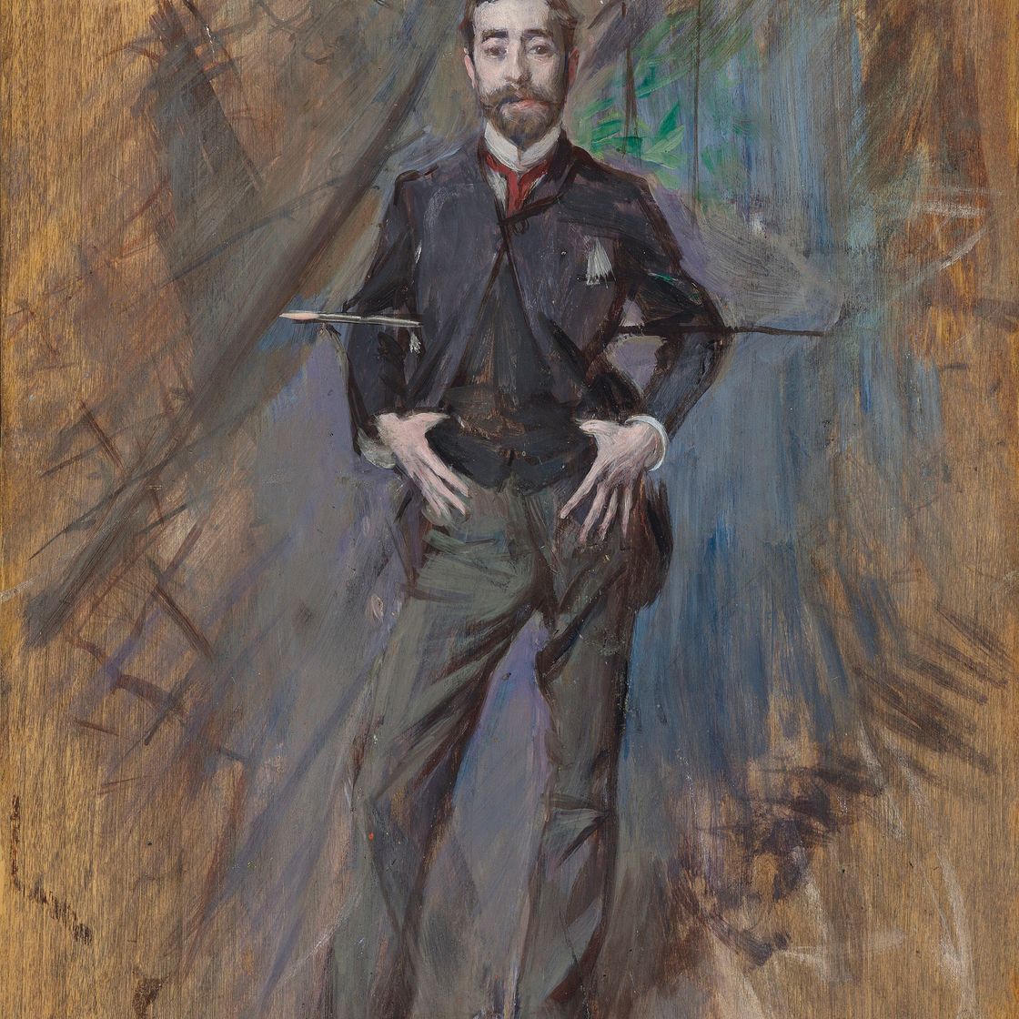 Giovanni Boldini — Портрет Джона Сингера Сарджента