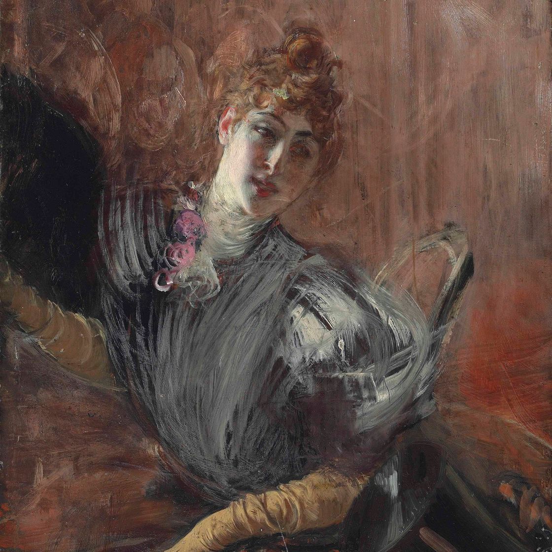 Giovanni Boldini — Портрет дамы