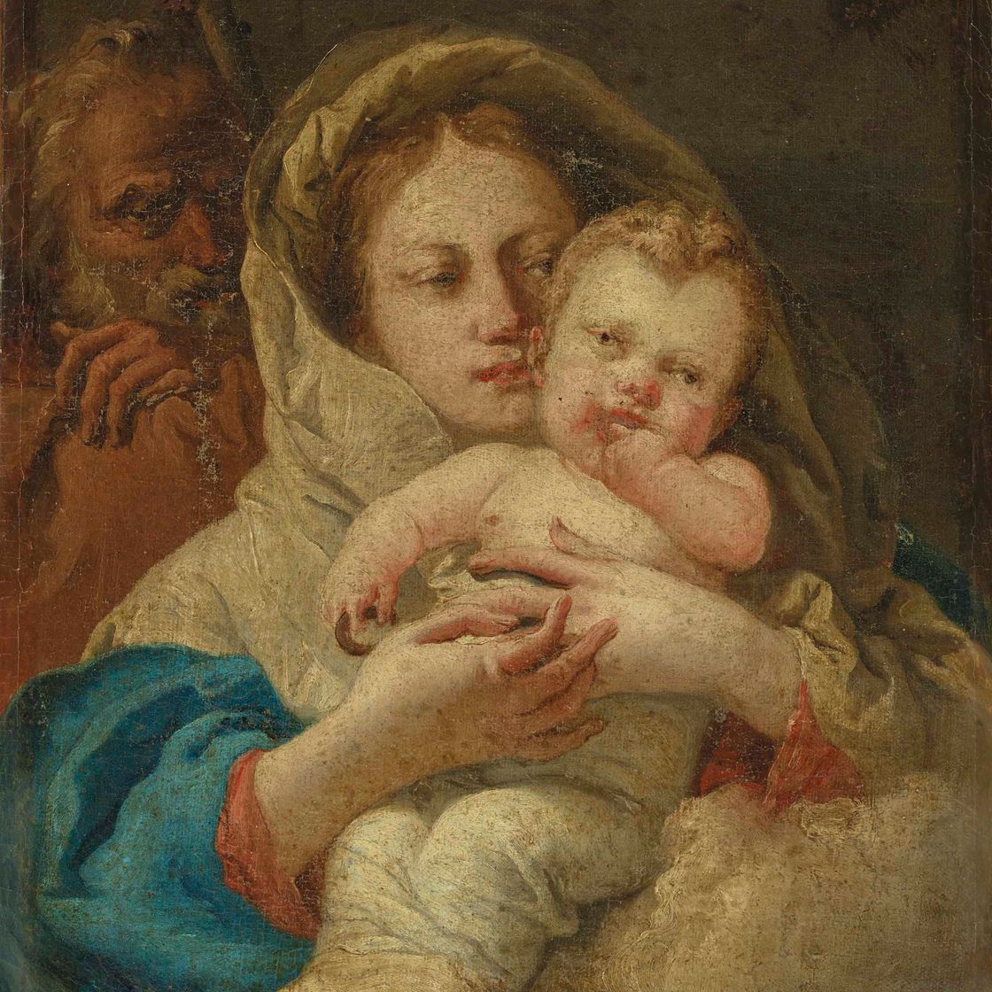 Giovanni Domenico Tiepolo — Святая Семья