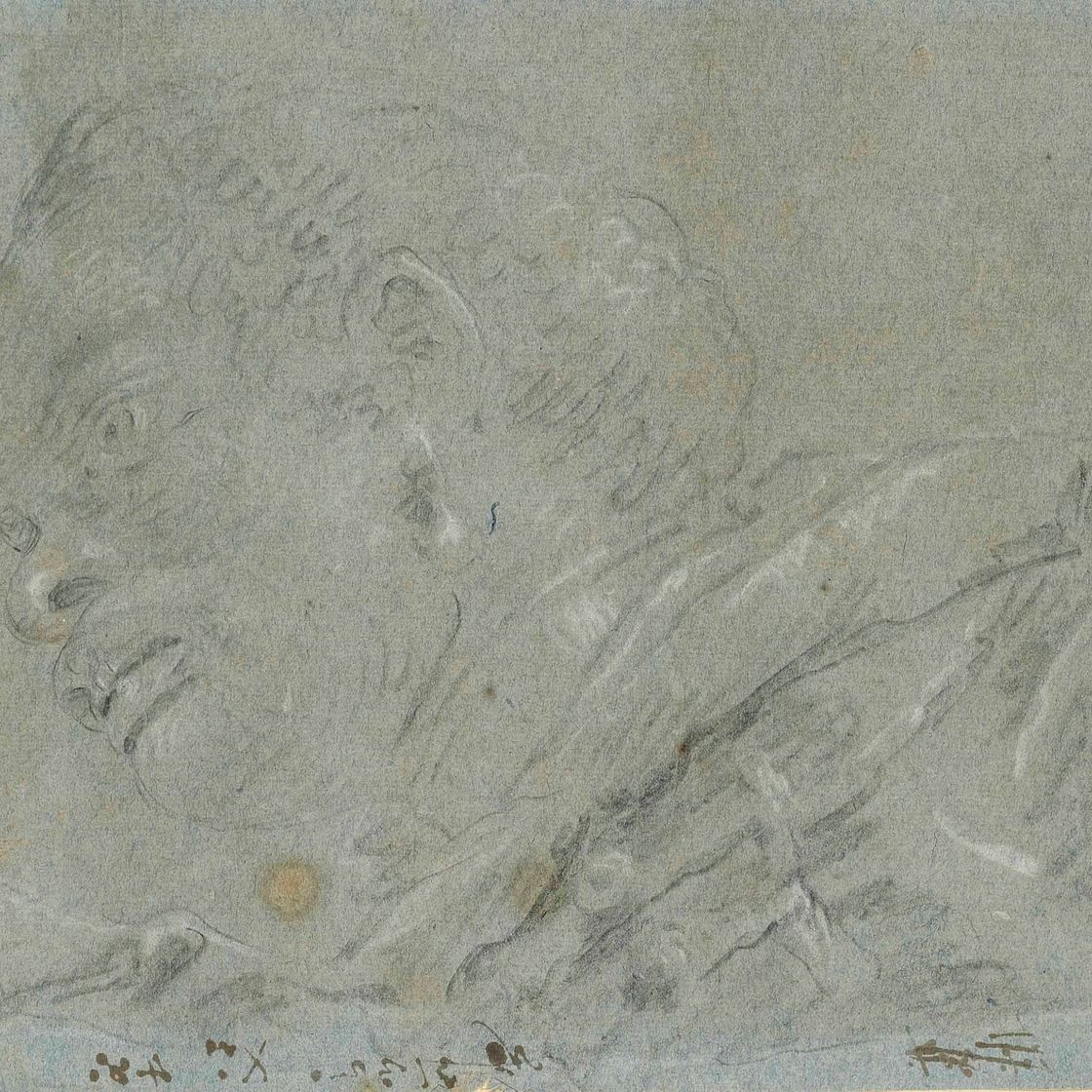 Giovanni Domenico Tiepolo — Голова африканского мальчика