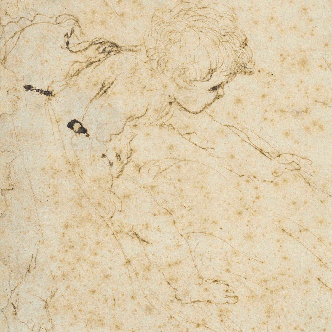 Giovanni Francesco Barbieri — Ребенок, которого держат за руку
