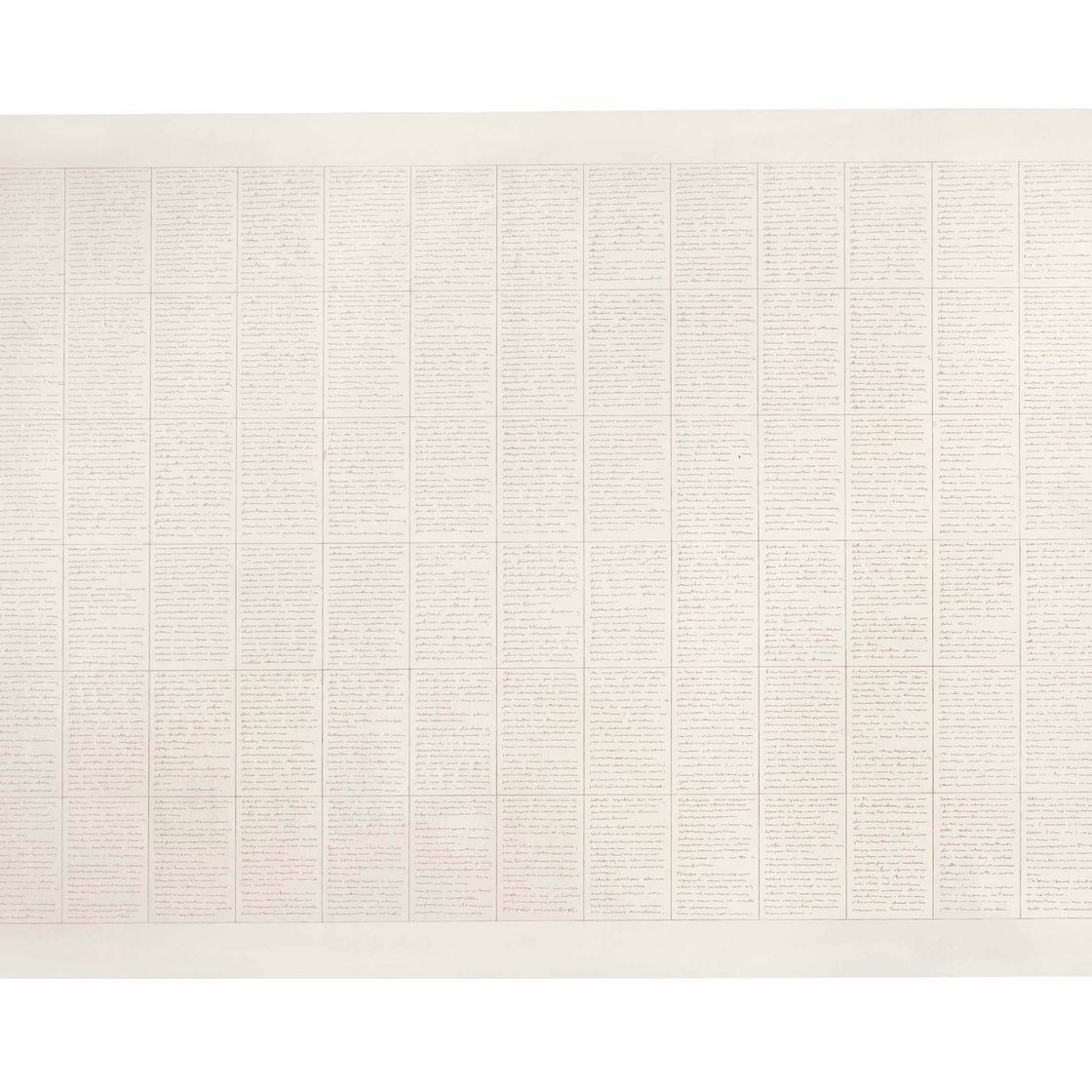 Giulio Paolini — Примечания к описанию картины, датированной 1972 годом