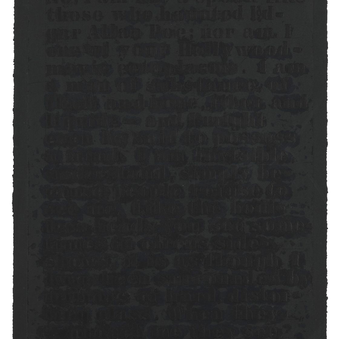 Glenn Ligon — Без названия (Четыре гравюры), изображение 3