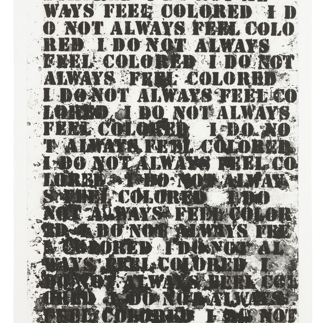Glenn Ligon — Без названия (Четыре гравюры), изображение 4