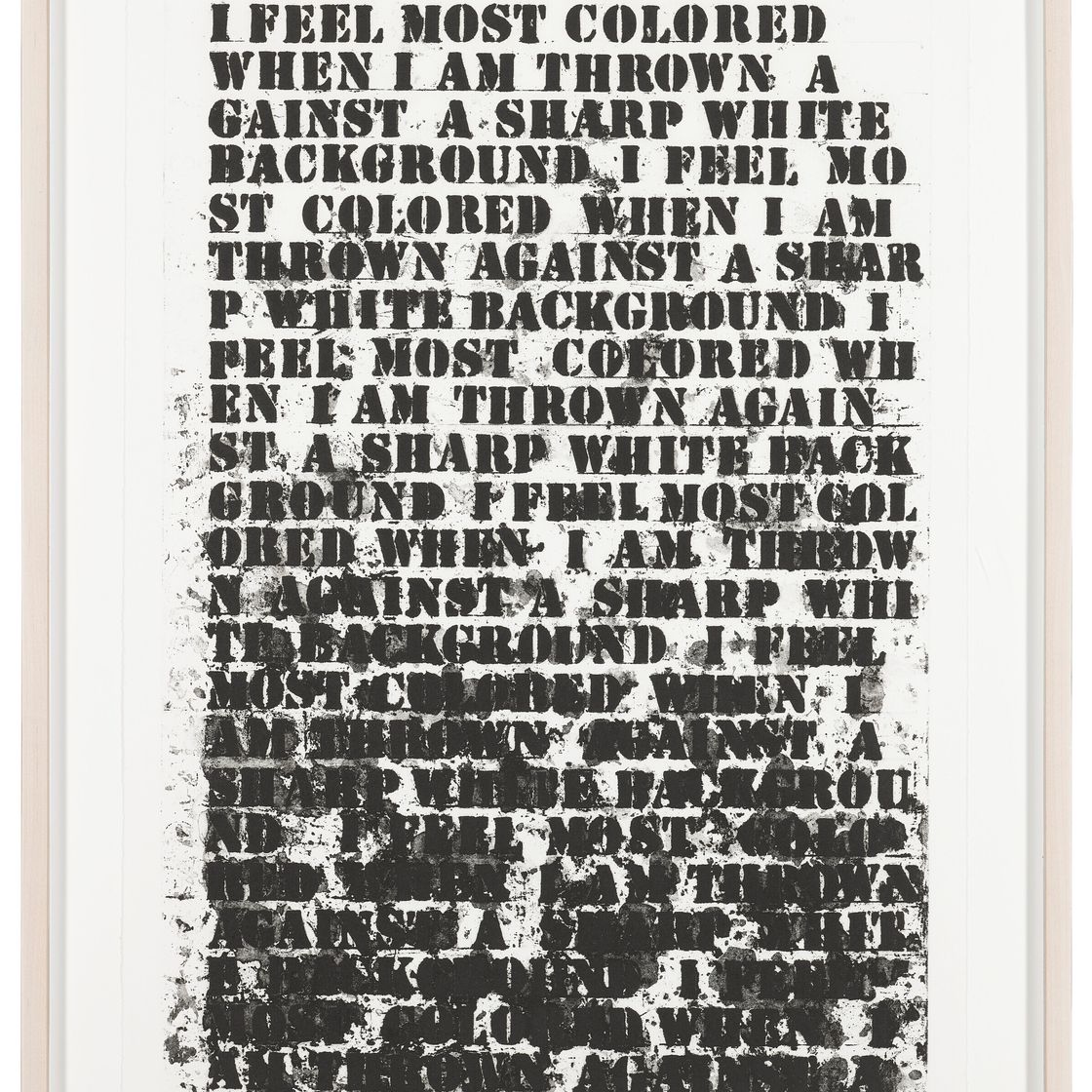 Glenn Ligon — Без названия (Четыре гравюры), изображение 8