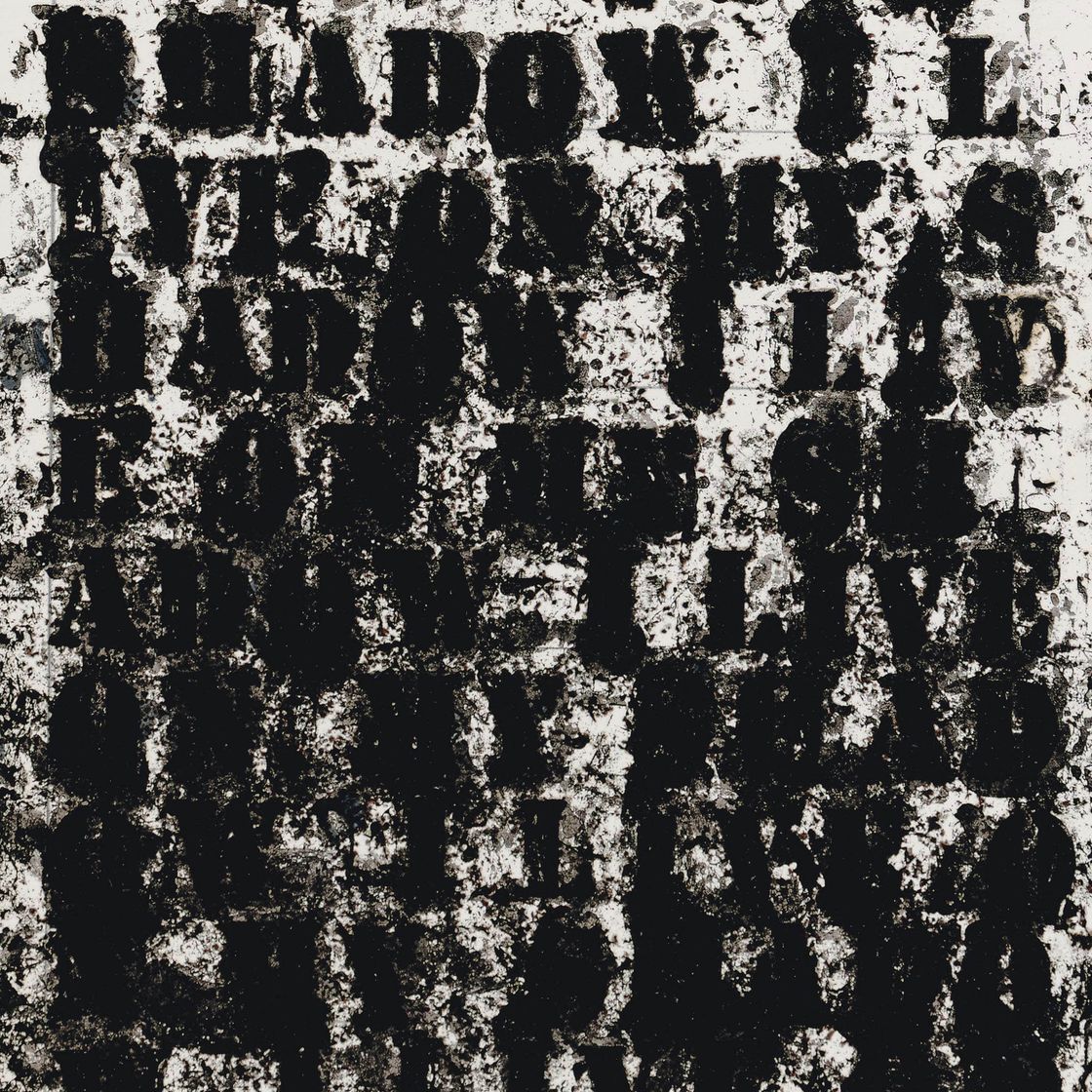 Glenn Ligon — Учись, потому что Я живу в своей тени #12