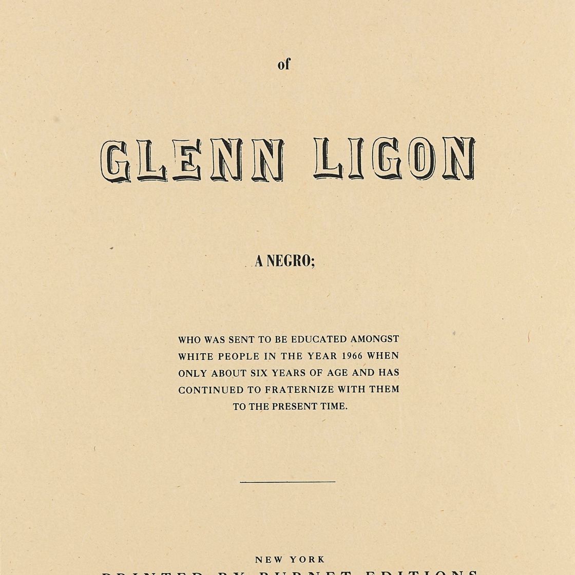 Glenn Ligon — Повествования, изображение 5
