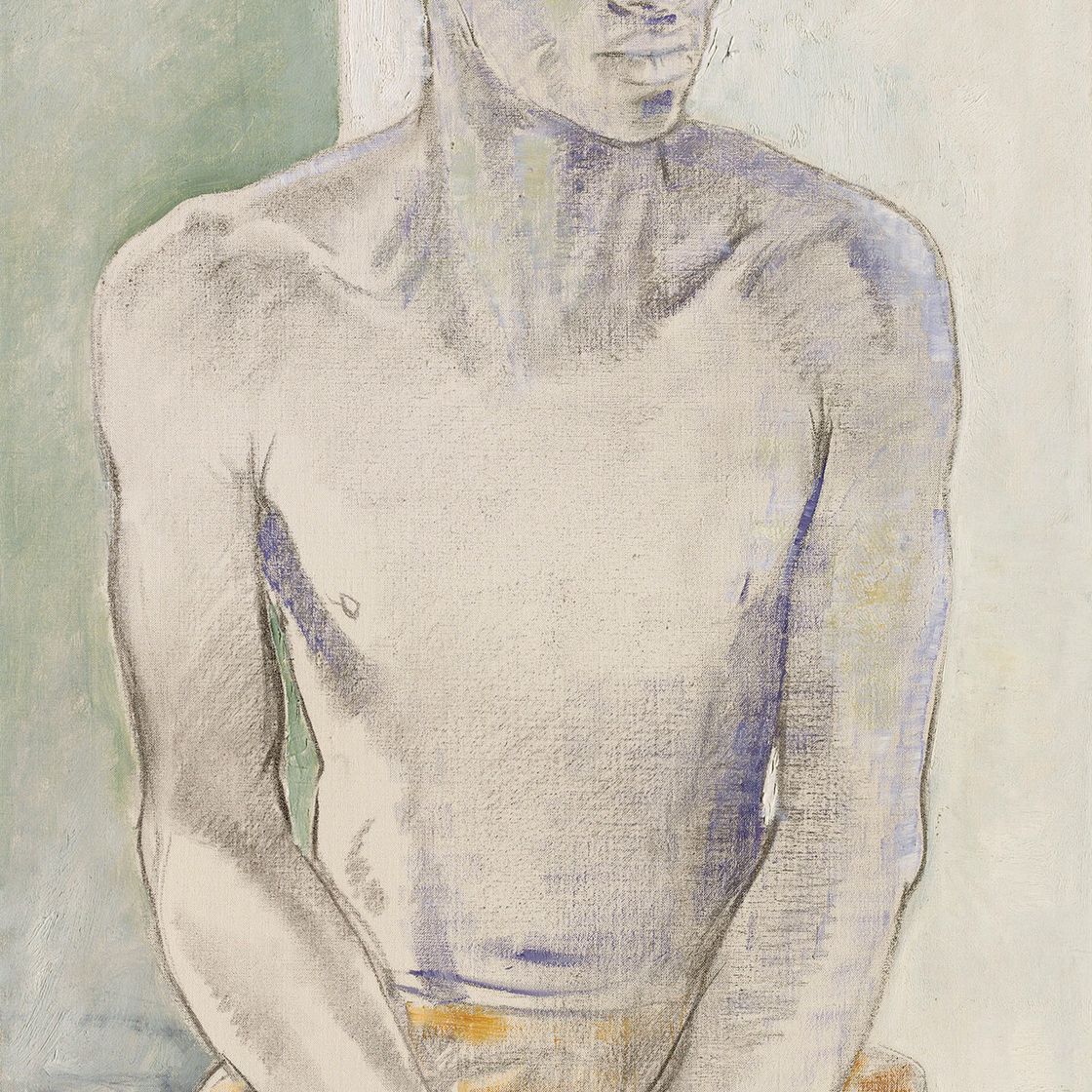 Glyn Warren Philpot — Негр сидит