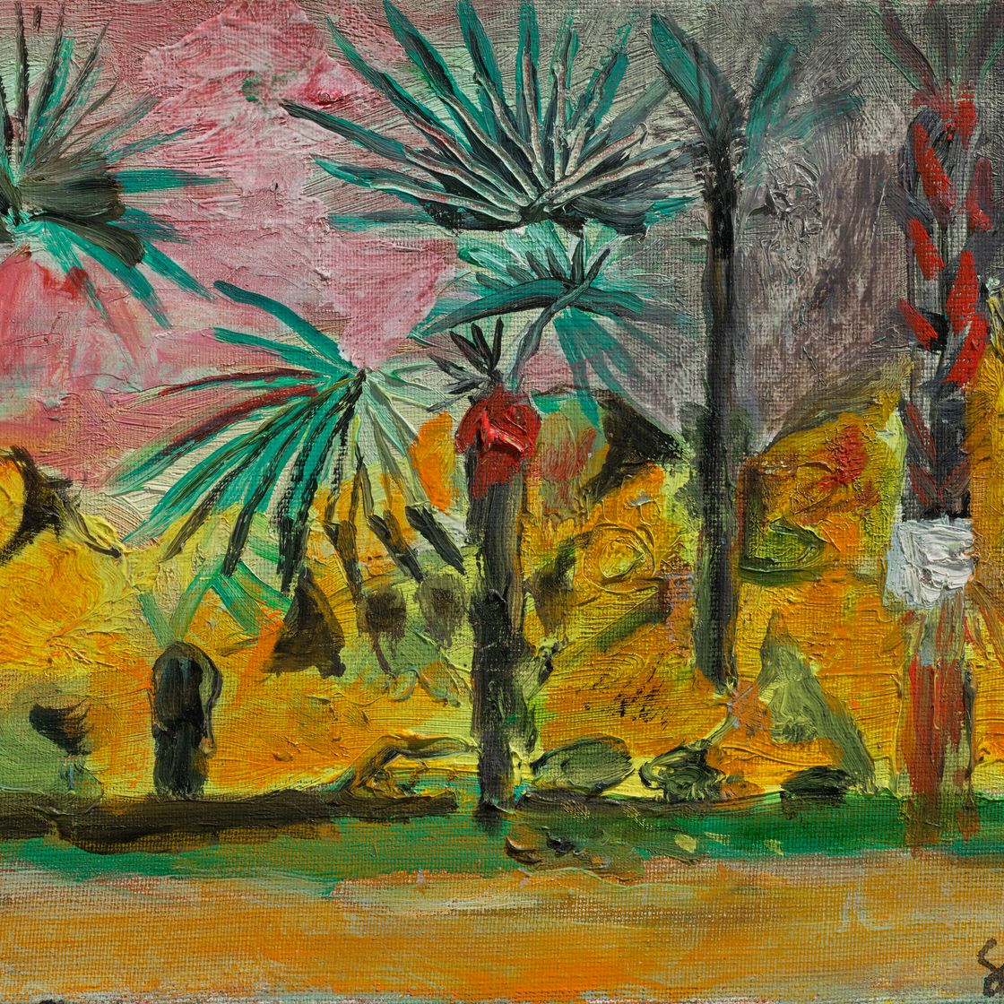 Graham Sutherland — Пейзаж с пальмами, изображение 1