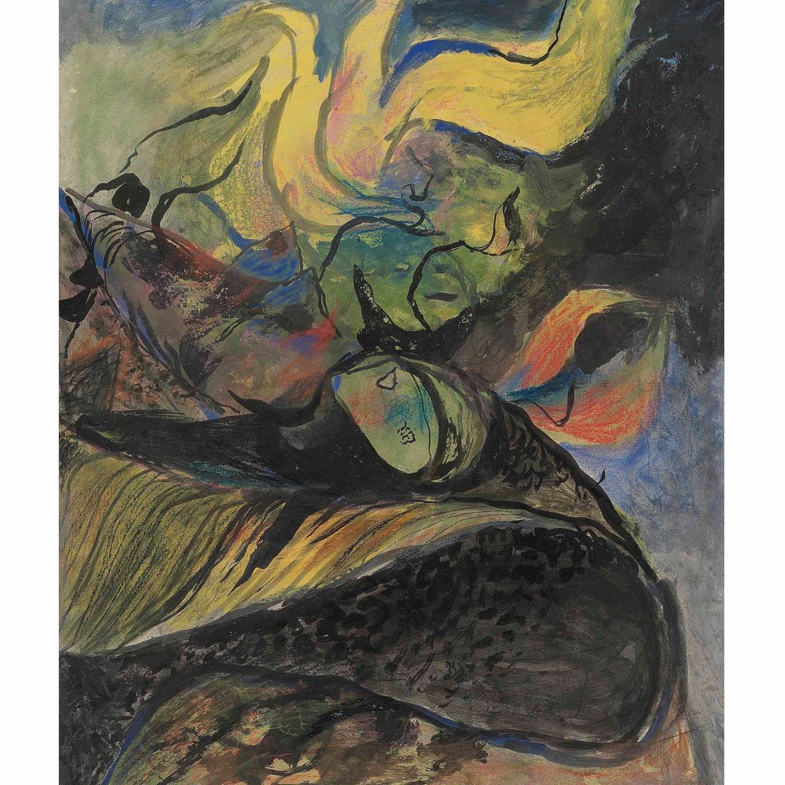 Graham Sutherland — Утесник в огне